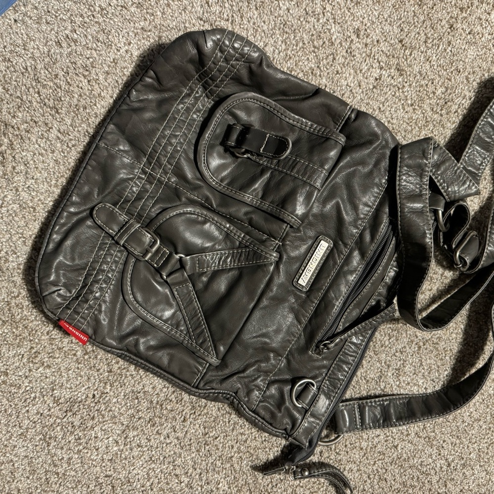 Grey crossbody